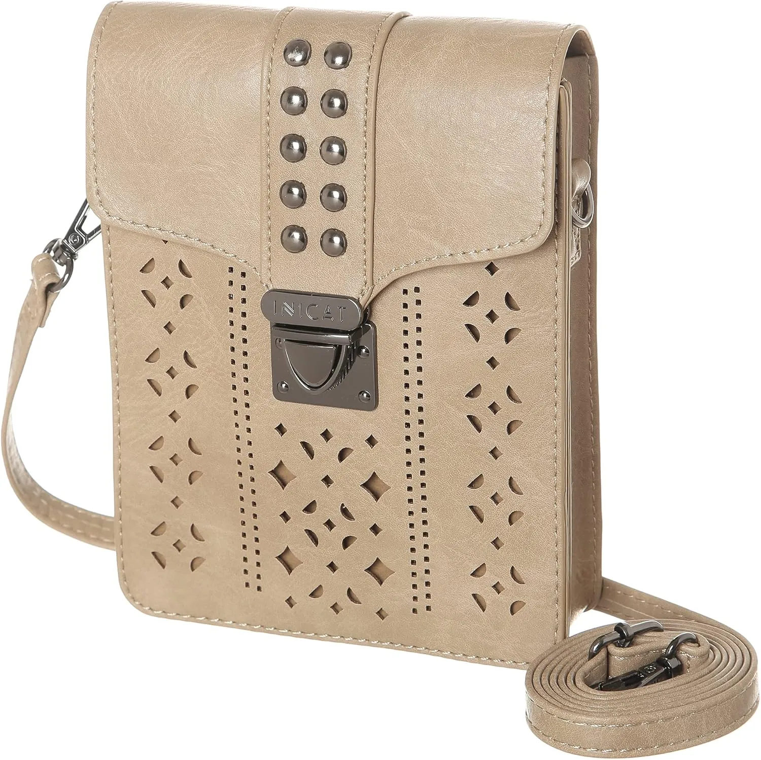 INICAT Small Crossbody Bags for Women Gifts for Teenage Girls Leather Cell Phone Purse