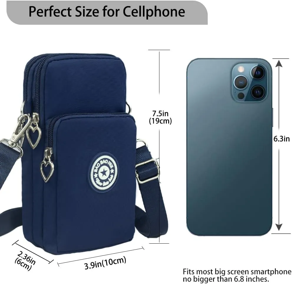 JANKS Small Crossbody Bags for Women Mini Cell Phone Purses Handbag Shoulder Bag