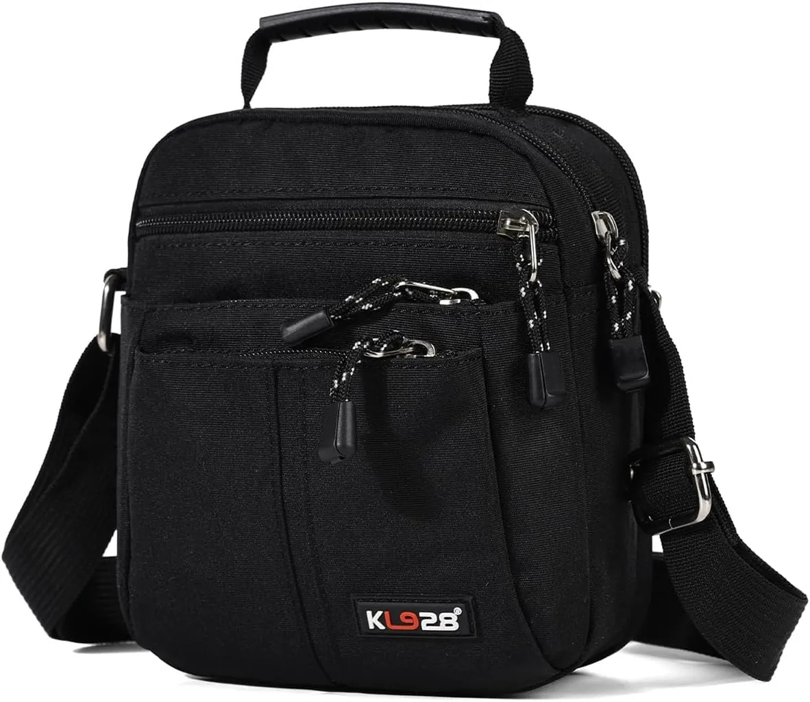 KL928 Men's Messenger Bag - Crossbody Shoulder Bags Travel Bag Man Purse Casual Sling Pack for Work Business