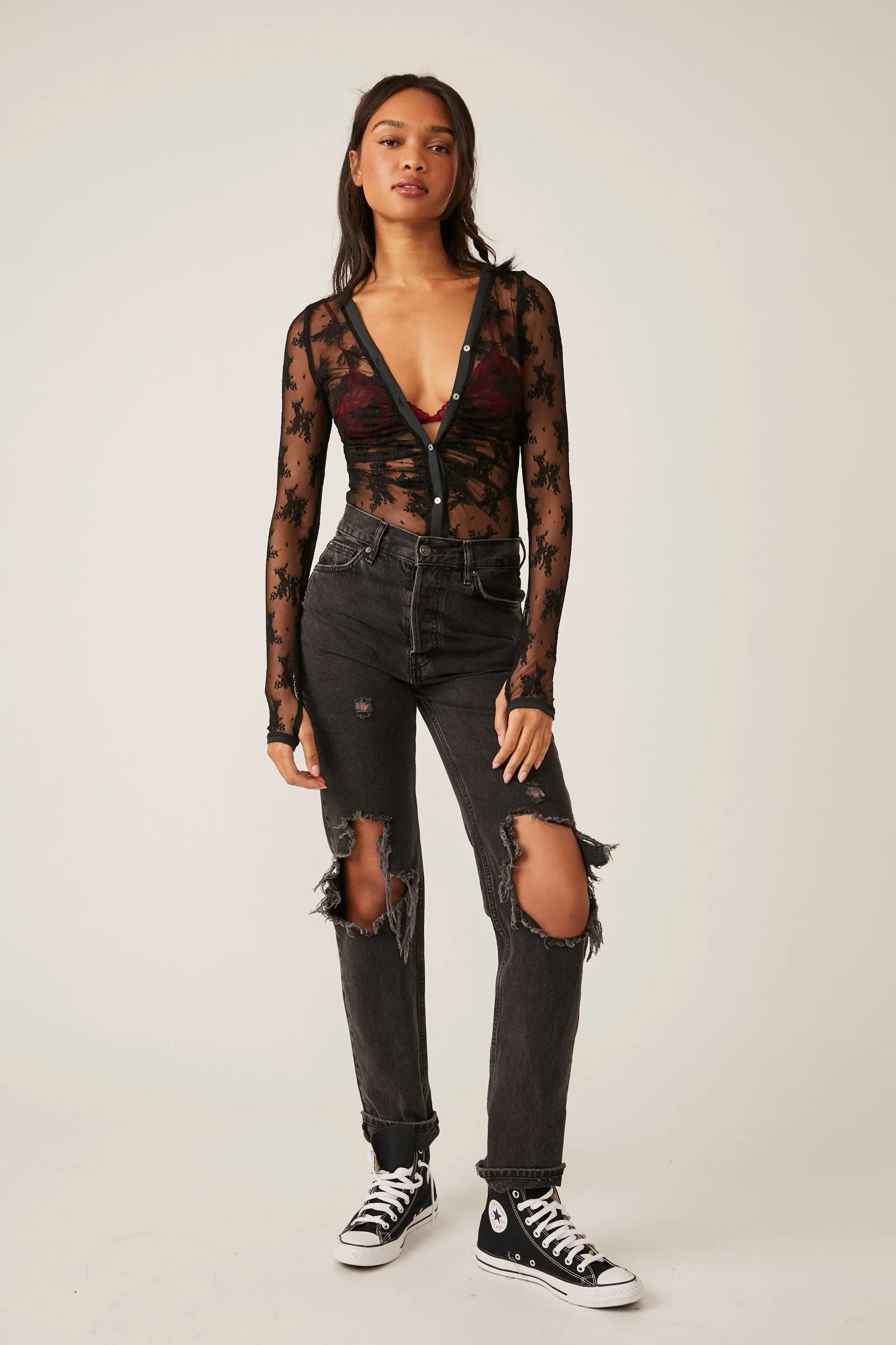 Light Year Bodysuit Black