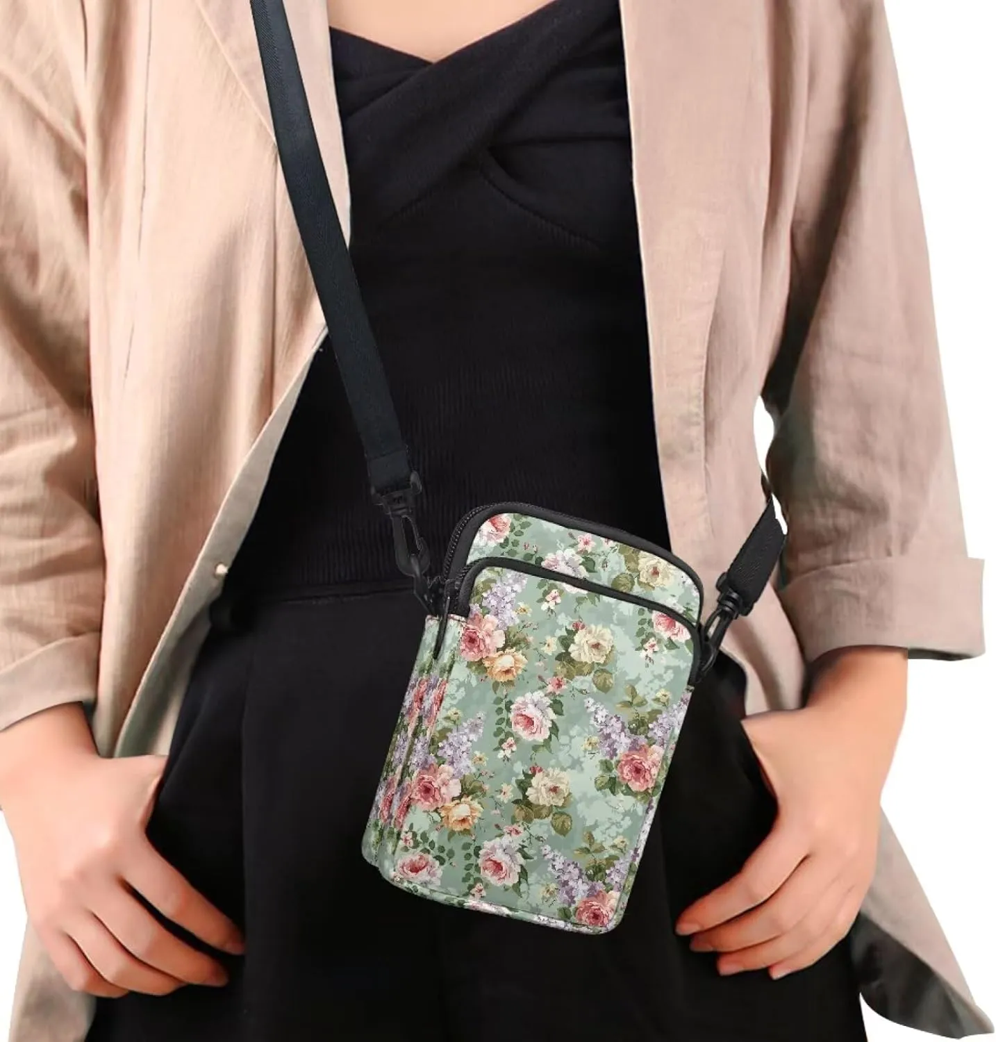Lightweight Small Crossbody Bags Cell Phone Purses Travel Pouch Shoulder Bag for Women