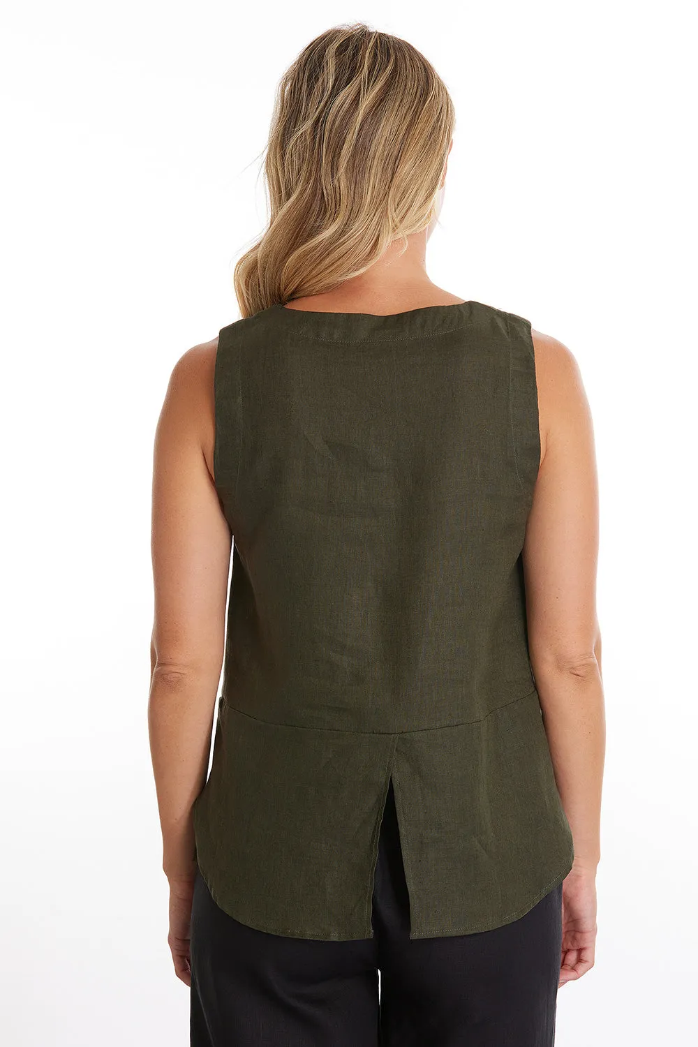 Marco Polo - YTMS44560 S/L Linen Tank