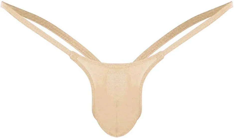 Men Lace Tirm Sissy Thong Panties Underpants Sheer Bikini Brief Underwear