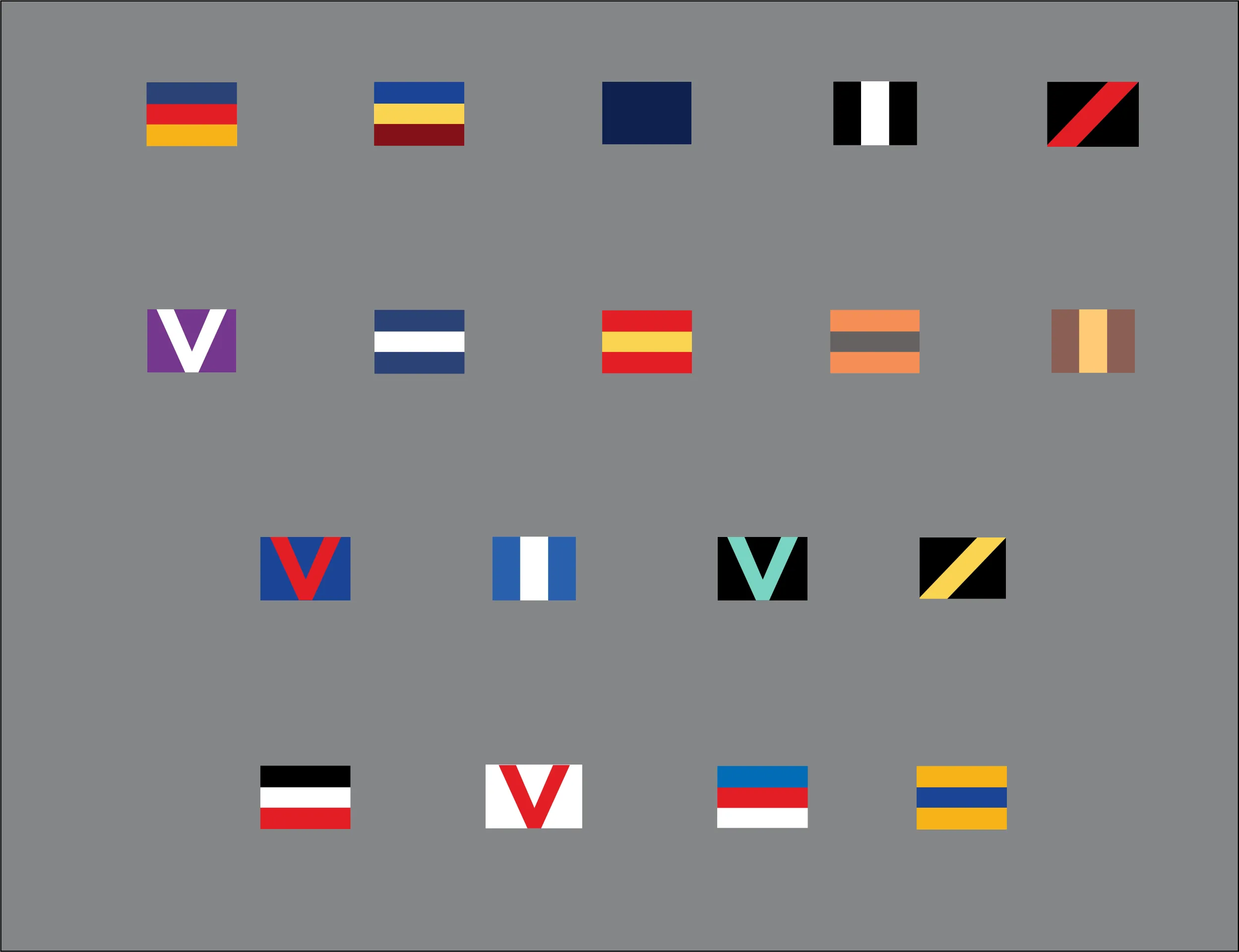 Minimalist Flag Stitch Tee