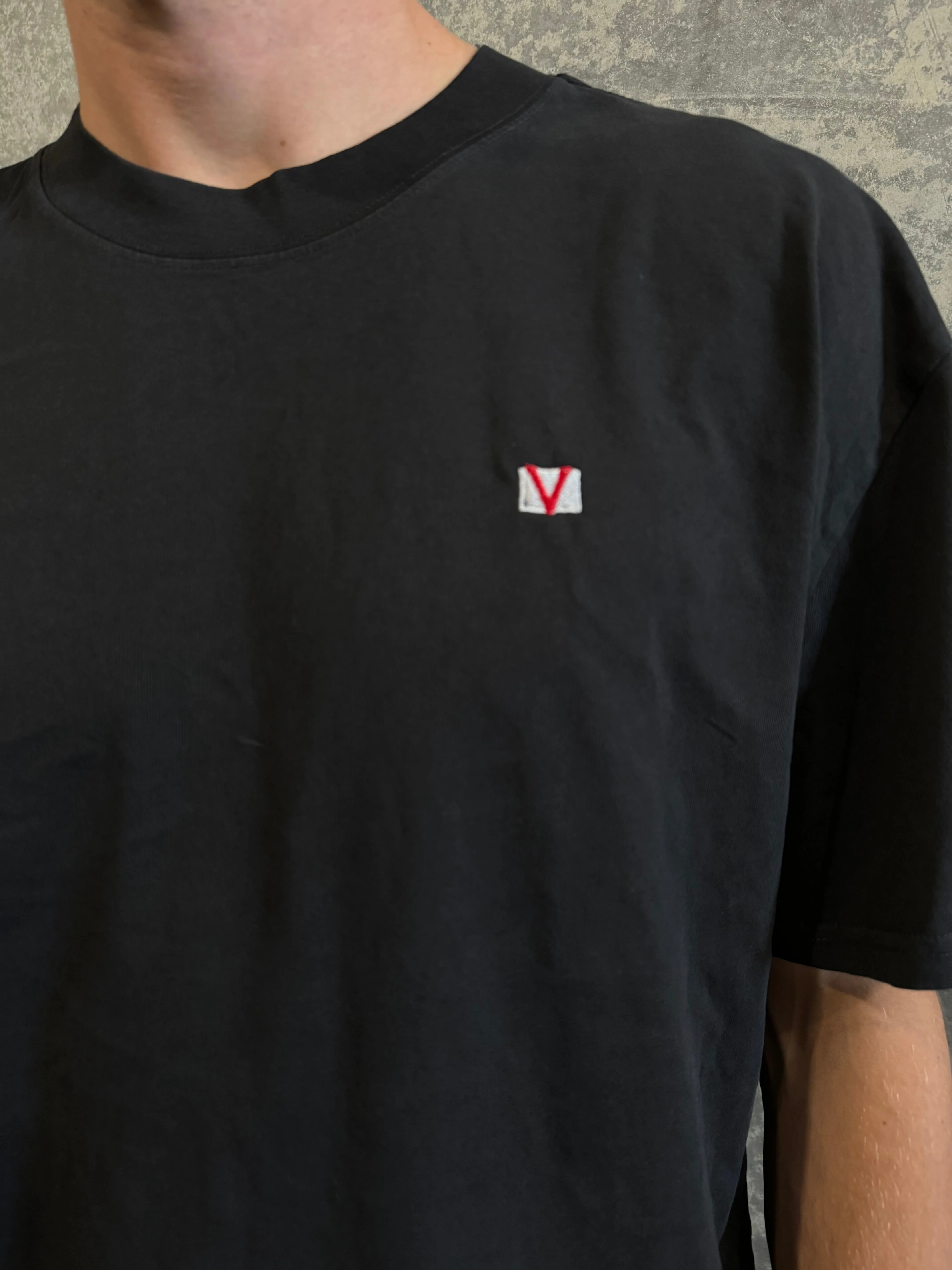 Minimalist Flag Stitch Tee
