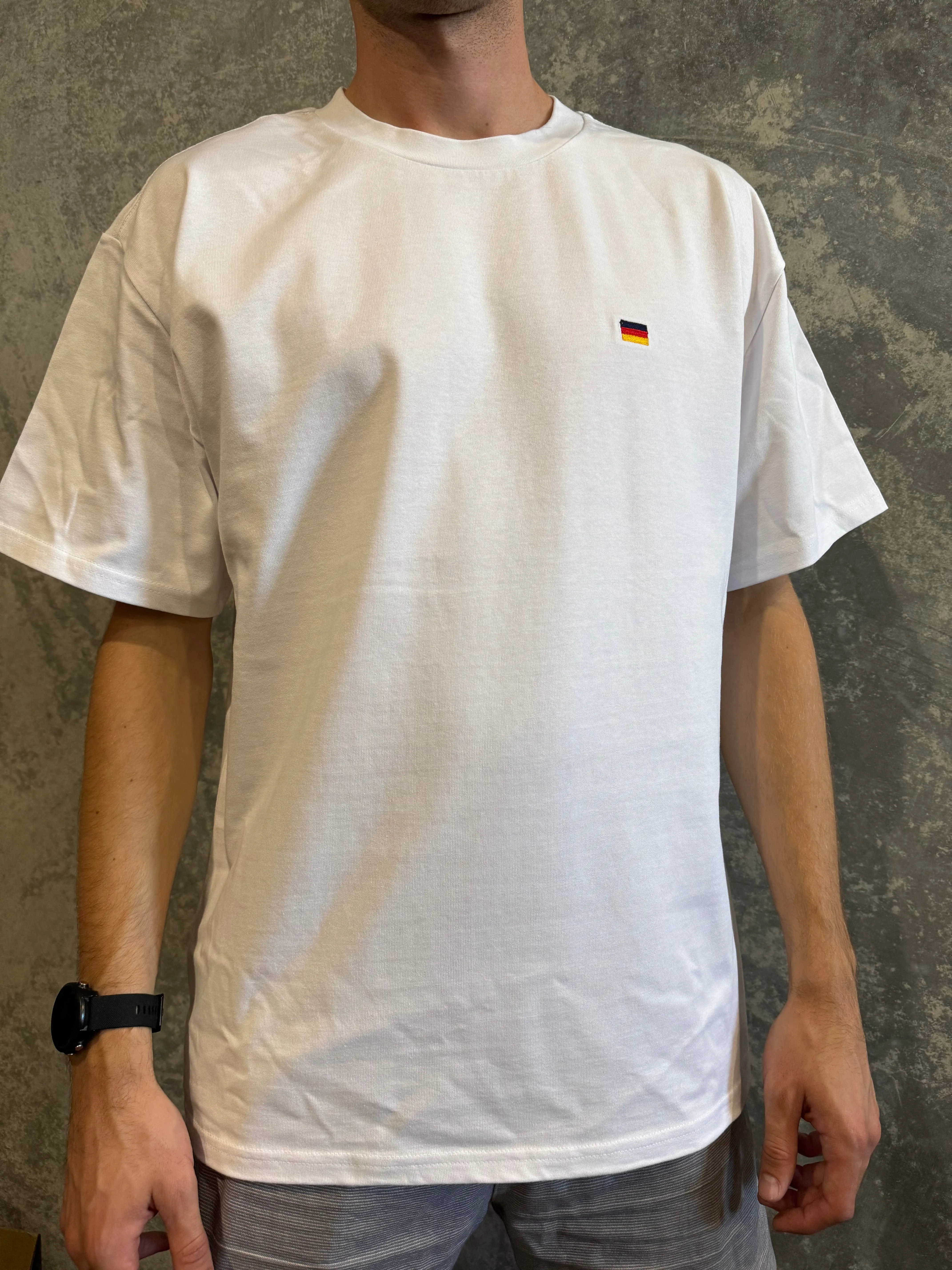 Minimalist Flag Stitch Tee