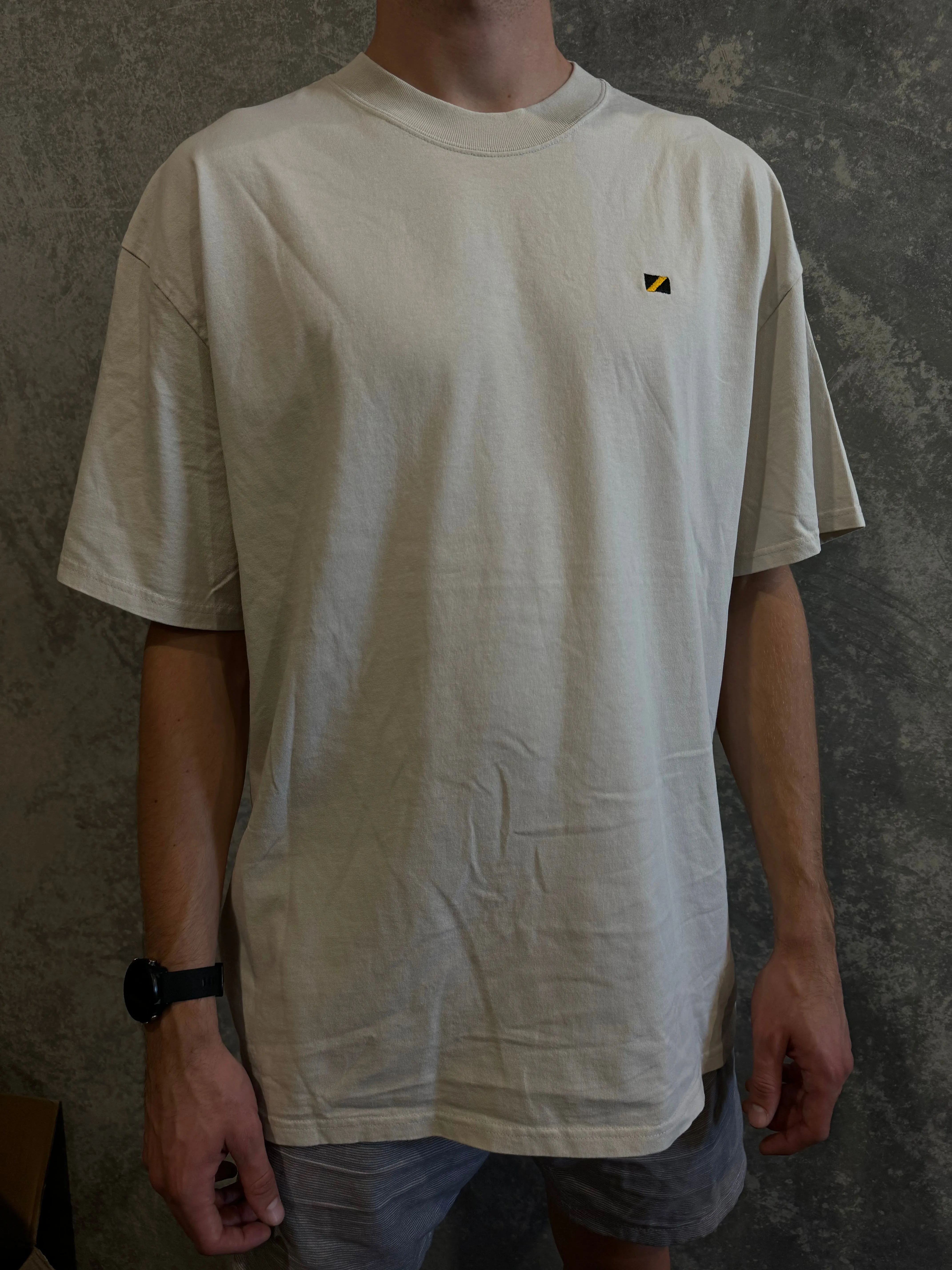 Minimalist Flag Stitch Tee
