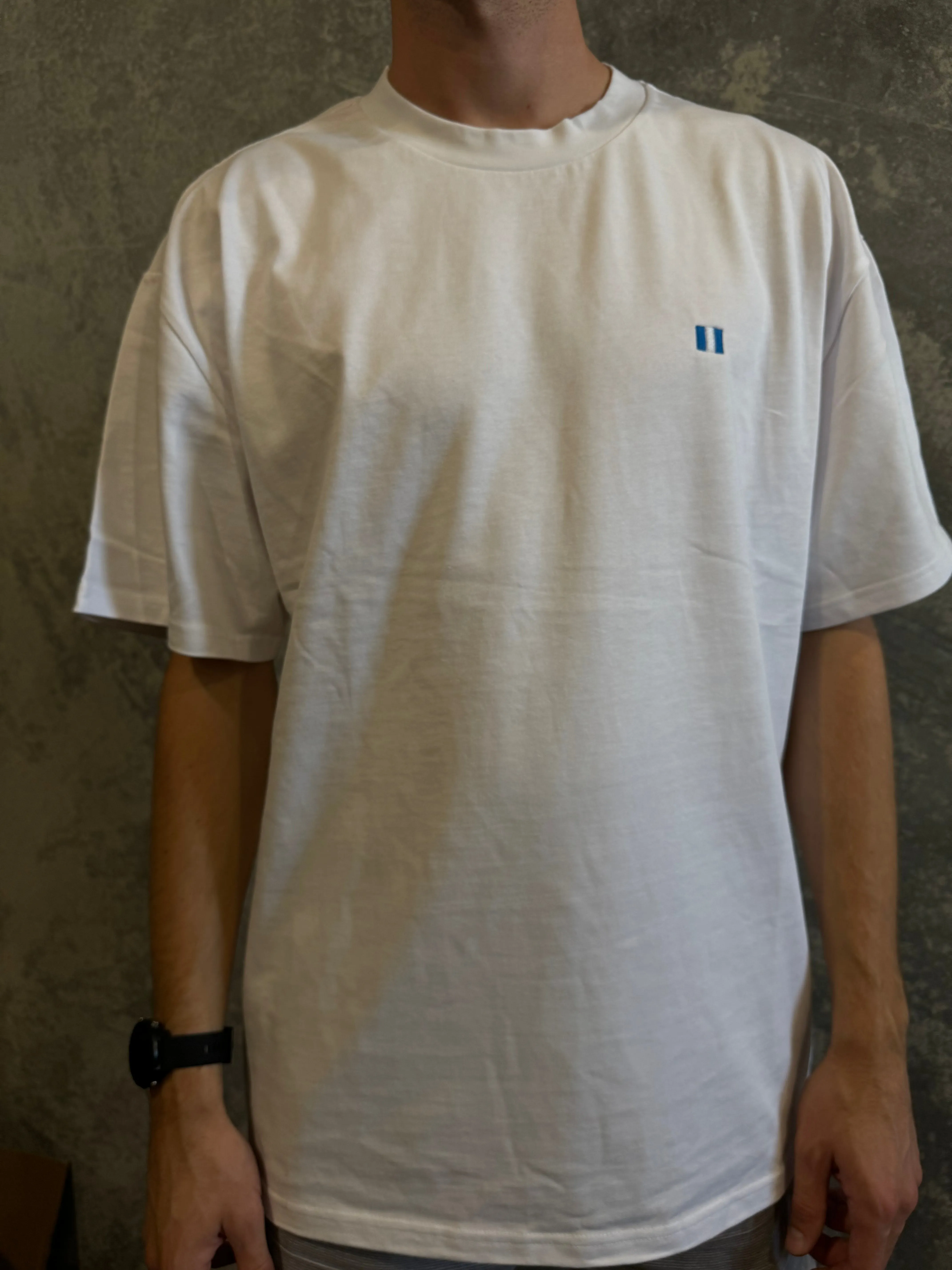 Minimalist Flag Stitch Tee