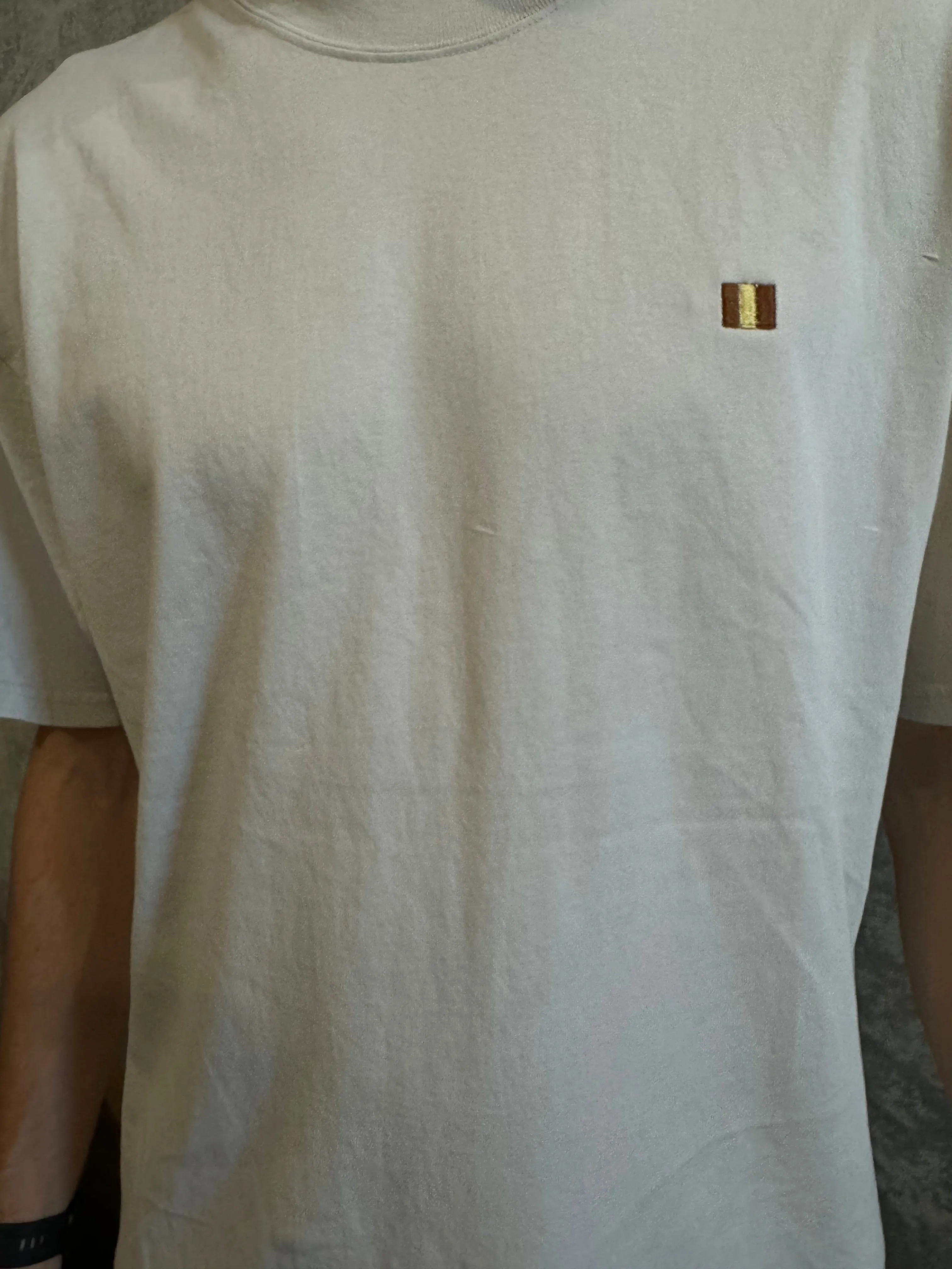 Minimalist Flag Stitch Tee