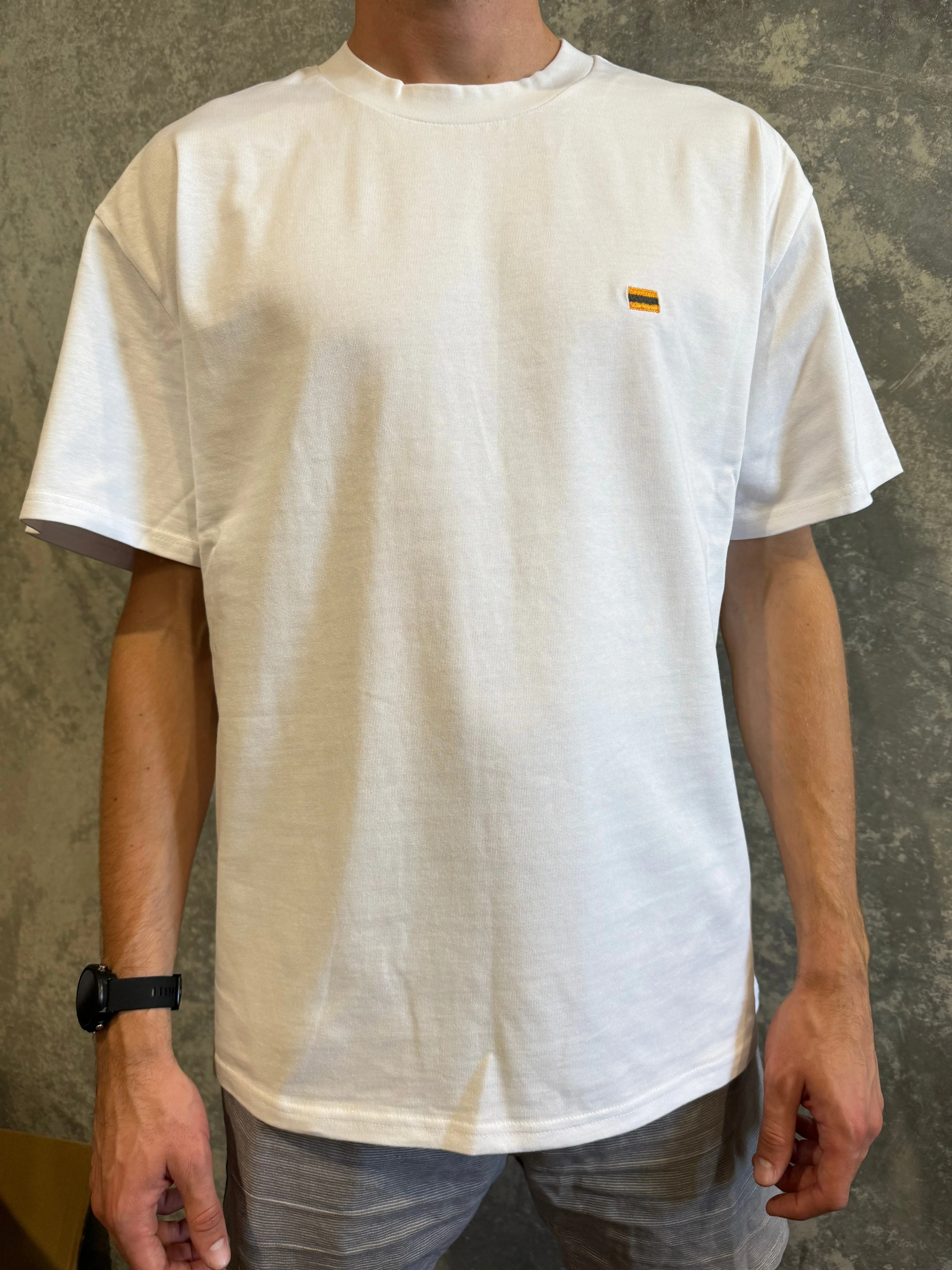 Minimalist Flag Stitch Tee