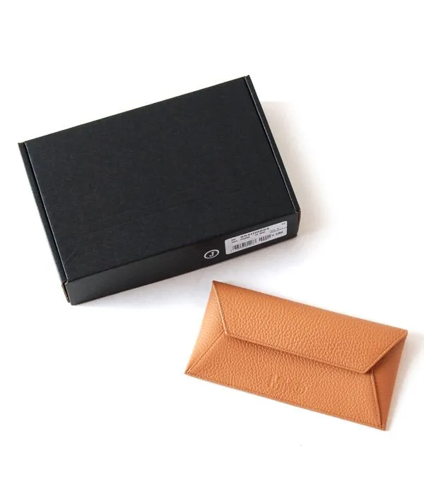 MM6 MAISON MARGIELA/ENVELOPE WALLET(CAMEL)