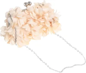 NOLITOY Flower Party Bag Navy Clutch Bags Handbag Fancy Bride Bags Dress Bag Purse Wallet Women Flower Wedding