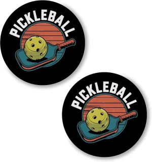 Pickleball Pin Button 2.25 inch 2-Pack  Pinback Button for Jeans Pants Shirt Backpack  Sport Pins for Clothes Hat Cap ID45000