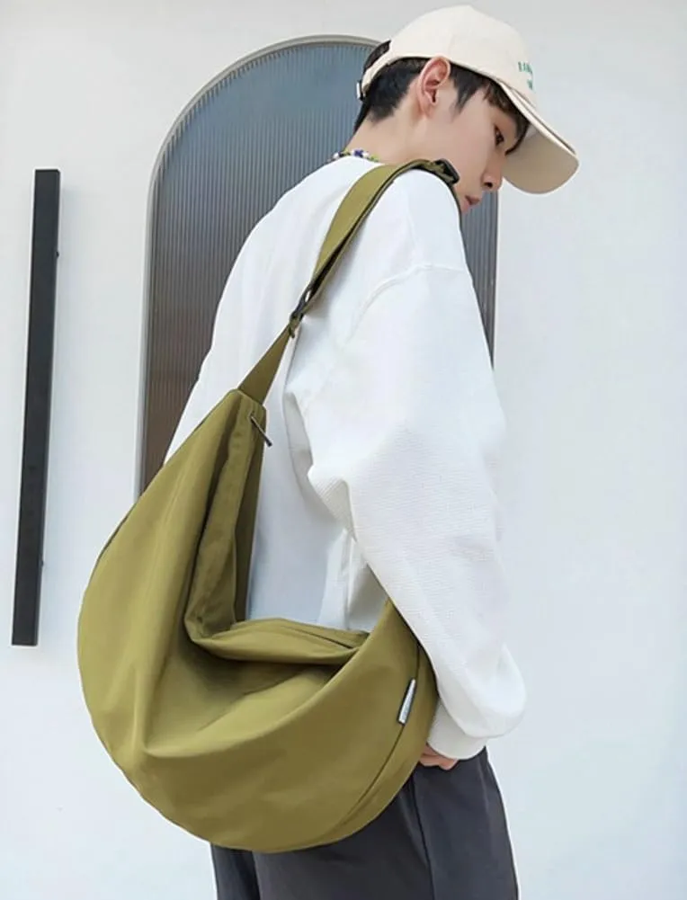 Pocadri Canvas Crossbody Bags for Women Large Tote Hobo Shoulder Bag with Pockets Cesent Top-handle Handbag Work