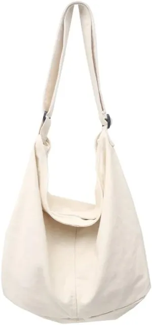 Pooyikoi Womens Tote Bag Retro Large Size Cross Body Bag for Woman Canvas Shoulder Bag for Women Hobo Crossbody Handbag