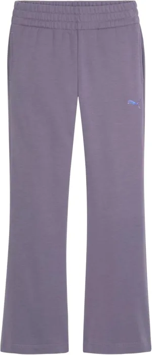 Puma Girls' Wide Leg Pant, Flare Cut, Elastic Waistband