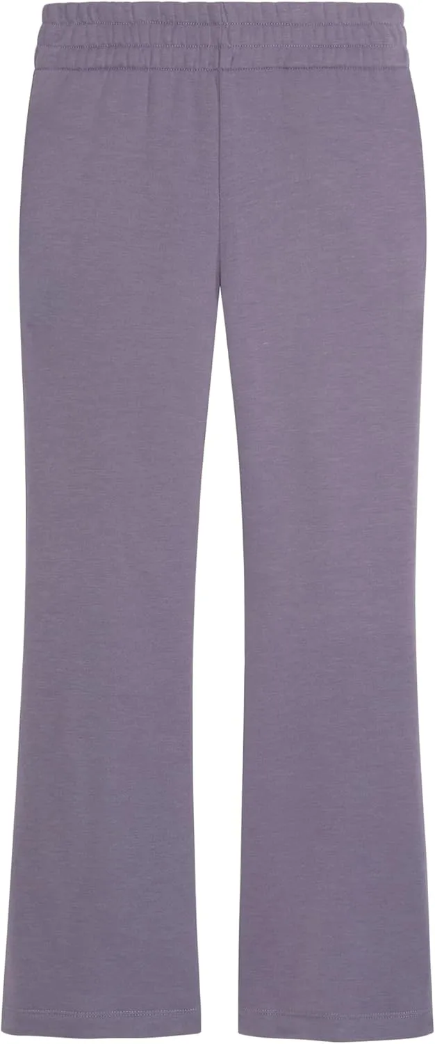 Puma Girls' Wide Leg Pant, Flare Cut, Elastic Waistband