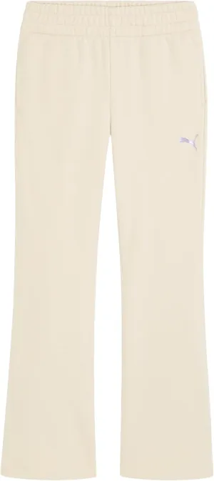 Puma Girls' Wide Leg Pant, Flare Cut, Elastic Waistband