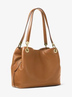 Raven Large Leather Shoulder Bag