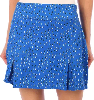 Reel Legends Womens Reel Tec Printed Skort Medium Blue
