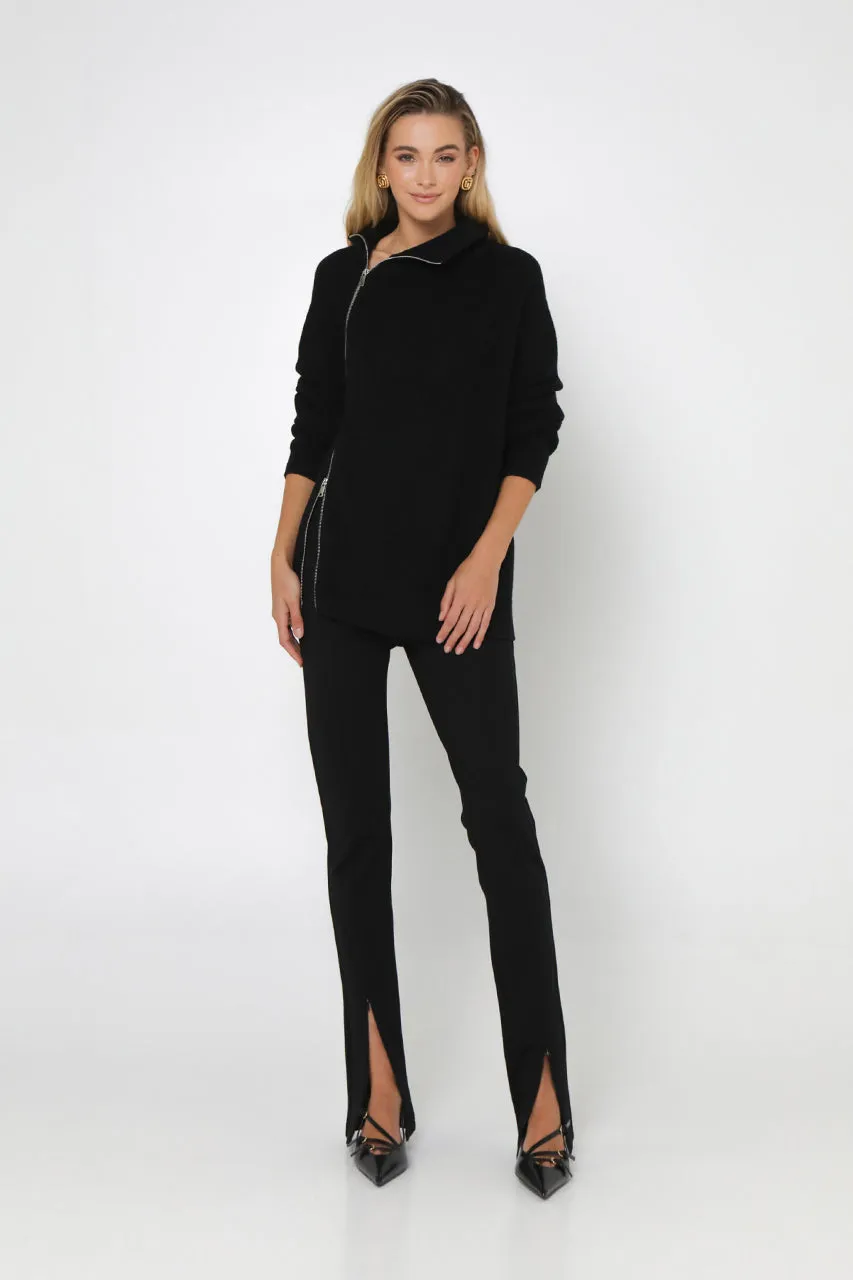 Reuben Knit Jumper | Black