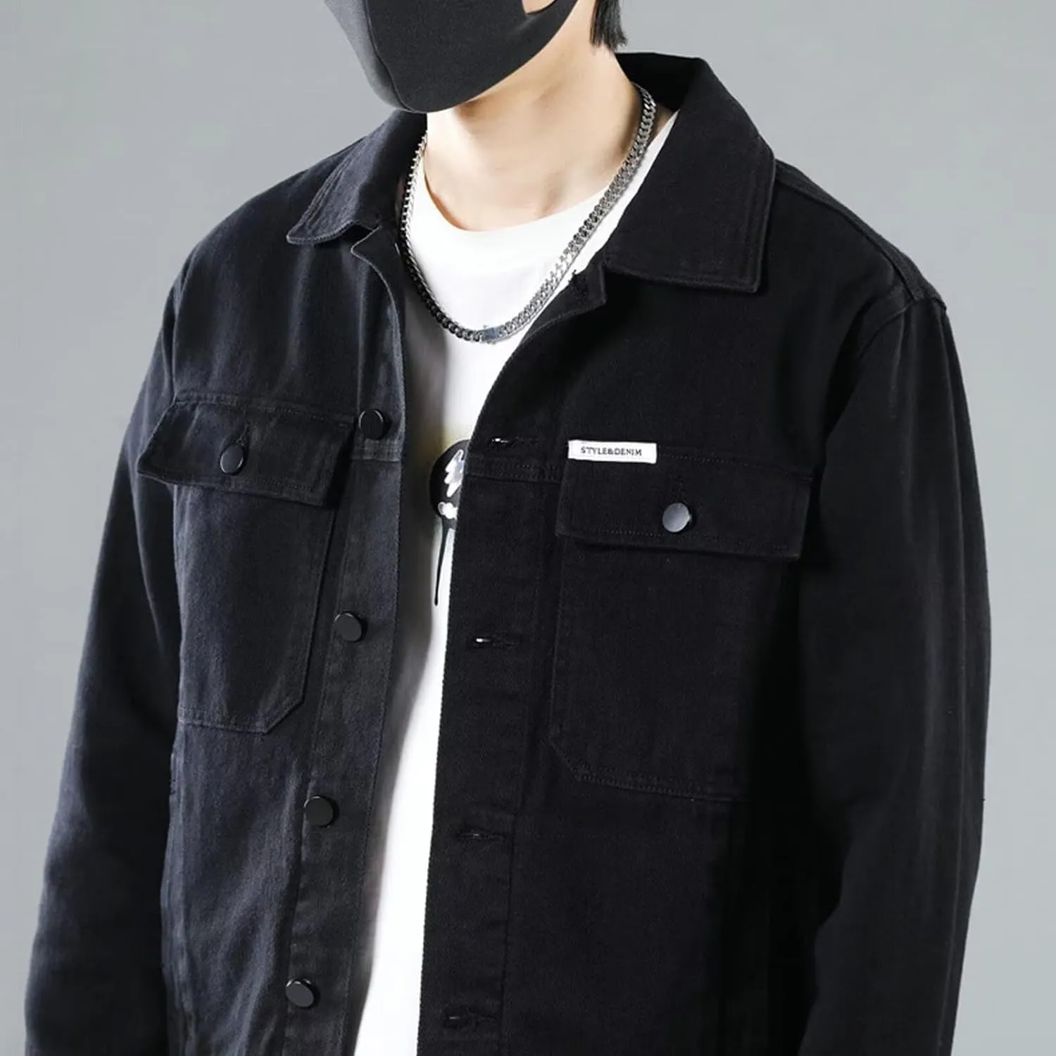 SANGTREE Men's Jean Jacket