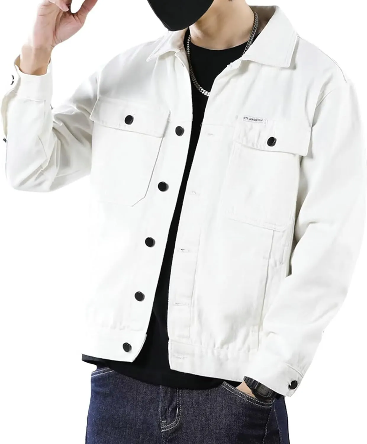 SANGTREE Men's Jean Jacket
