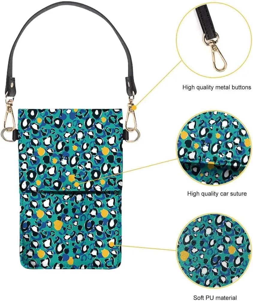 Small Crossbody Bags for Women Cell Phone Purse Leather Shoulder Handbags Medium Size