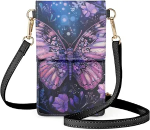 Small Crossbody Bags for Women Cell Phone Purse Wallet Leather Shoulder Handbags Medium Size