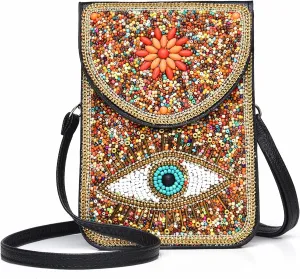 Small Crossbody Bags for Women Designer Gypsy Cell Phone Bag Boho Shoulder Wallet Purse