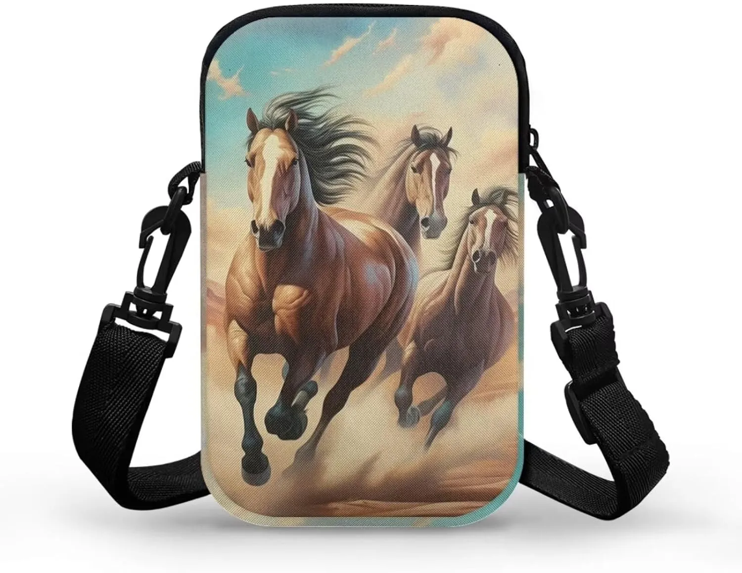 Small Crossbody Bags for Women Travel Zipper Cell Phone Bag with Strap