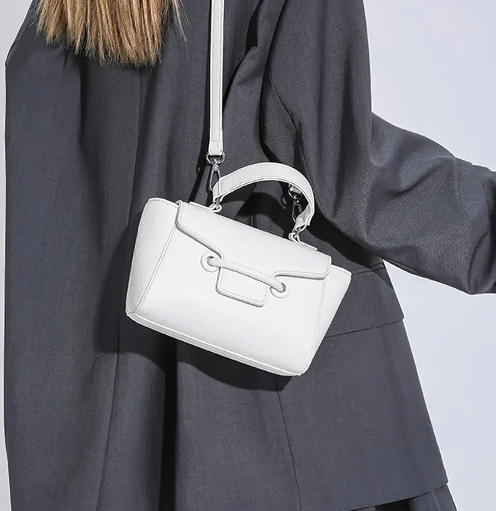 Small Crossbody Bags for Women Vintage Clutch Purses Y2k Shoulder Bag Cute PU Leather Handbag Designed Satchel