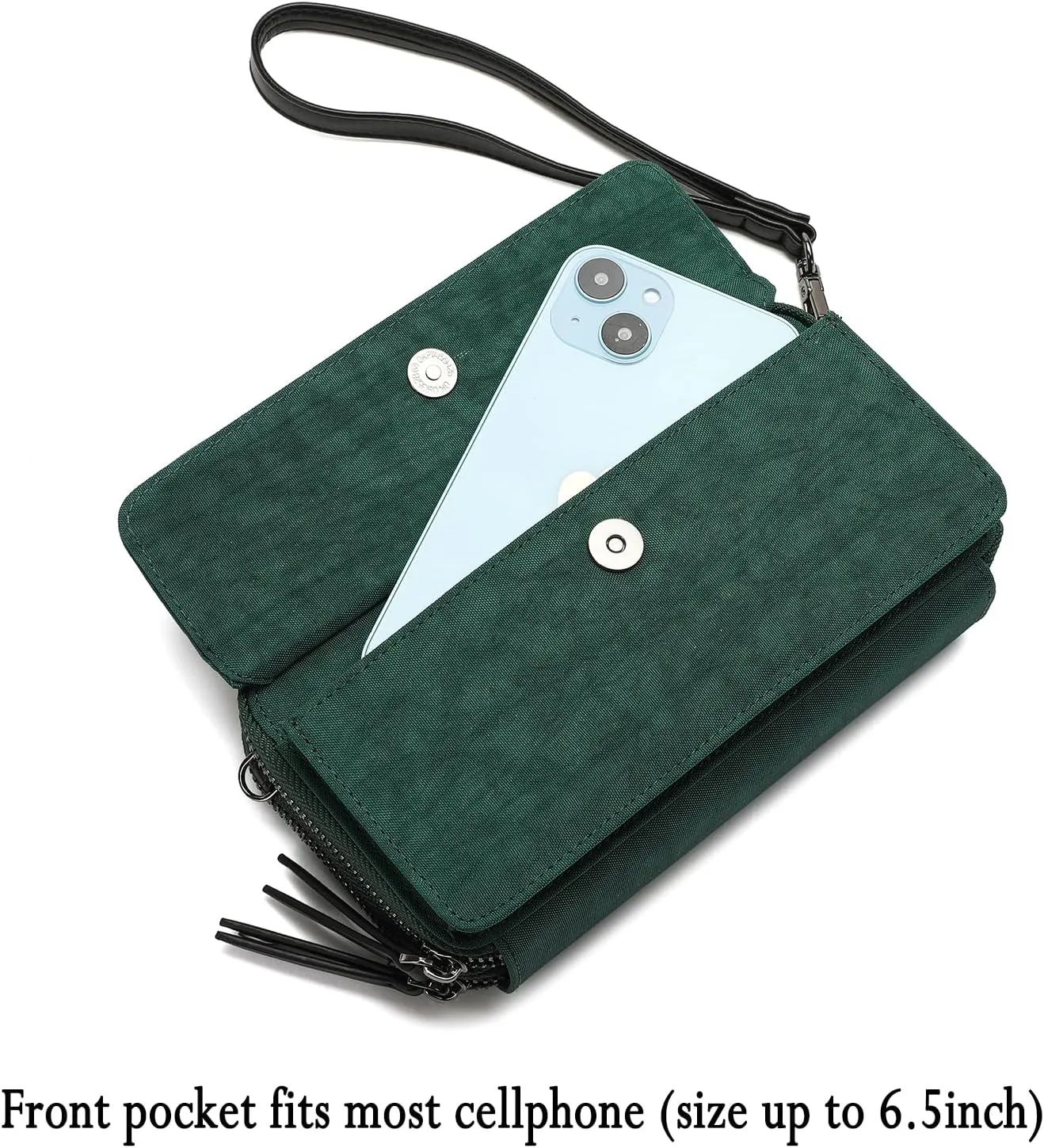 Small Crossbody Bags Phone Wallet Purse With Wristlet