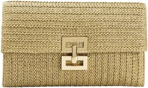 Straw Clutch Purses for Women Summer Woven Beach Bag Envelope Handbags Cell Phone Evening Purse for Wedding