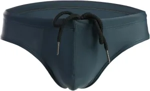 Summer Code Mens Solid Swim Briefs Drawstring Bikini Sport Swimsuit