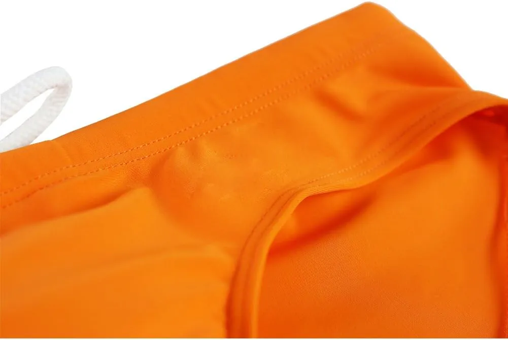 Summer Code Mens Solid Swim Briefs Drawstring Bikini Sport Swimsuit