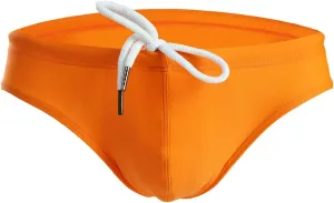 Summer Code Mens Solid Swim Briefs Drawstring Bikini Sport Swimsuit