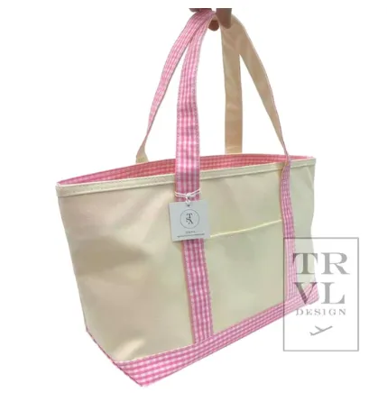 TRVL Design Coated Canvas Totes (Multiple Sizes)