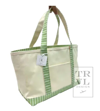TRVL Design Coated Canvas Totes (Multiple Sizes)