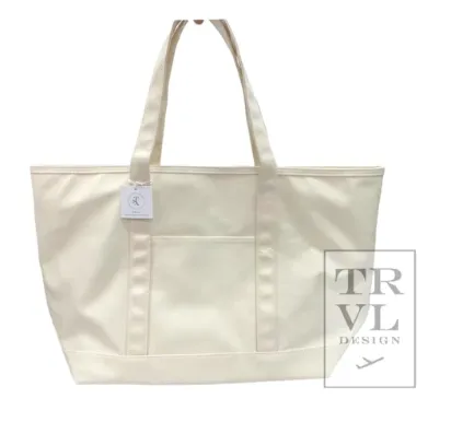 TRVL Design Coated Canvas Totes (Multiple Sizes)