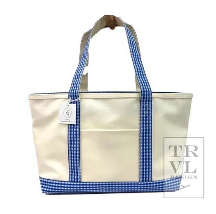 TRVL Design Coated Canvas Totes (Multiple Sizes)