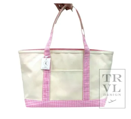 TRVL Design Coated Canvas Totes (Multiple Sizes)