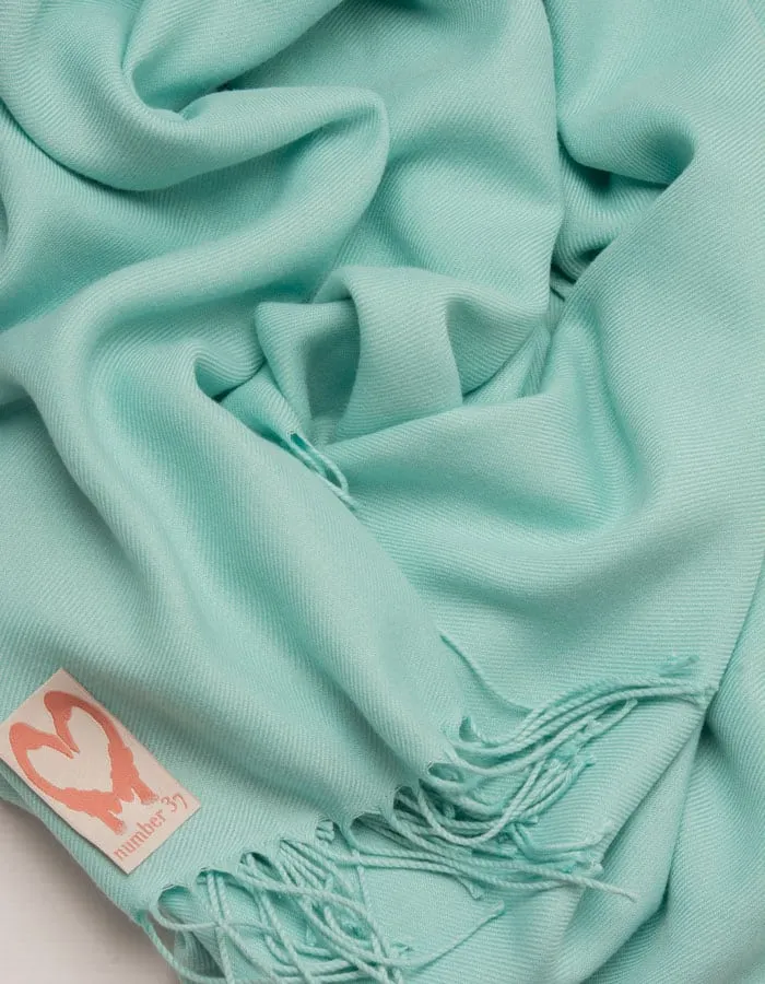 Turquoise Pashmina