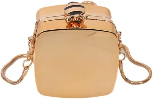 Women Acrylic Evening Bag Bridal Clutch Party Prom Wedding Handbag Crossbody Shoulder Bags Detachable Chain Purse