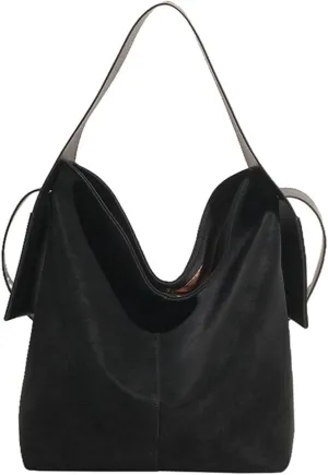Women Slouchy Suede Shoulder Bags Vintage Large Crossbody Bag Tote Bag Satchel Bag Fall Handbags