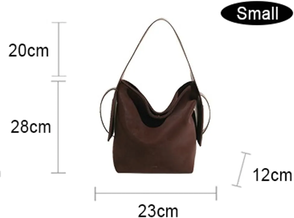Women Slouchy Suede Shoulder Bags Vintage Large Crossbody Bag Tote Bag Satchel Bag Fall Handbags